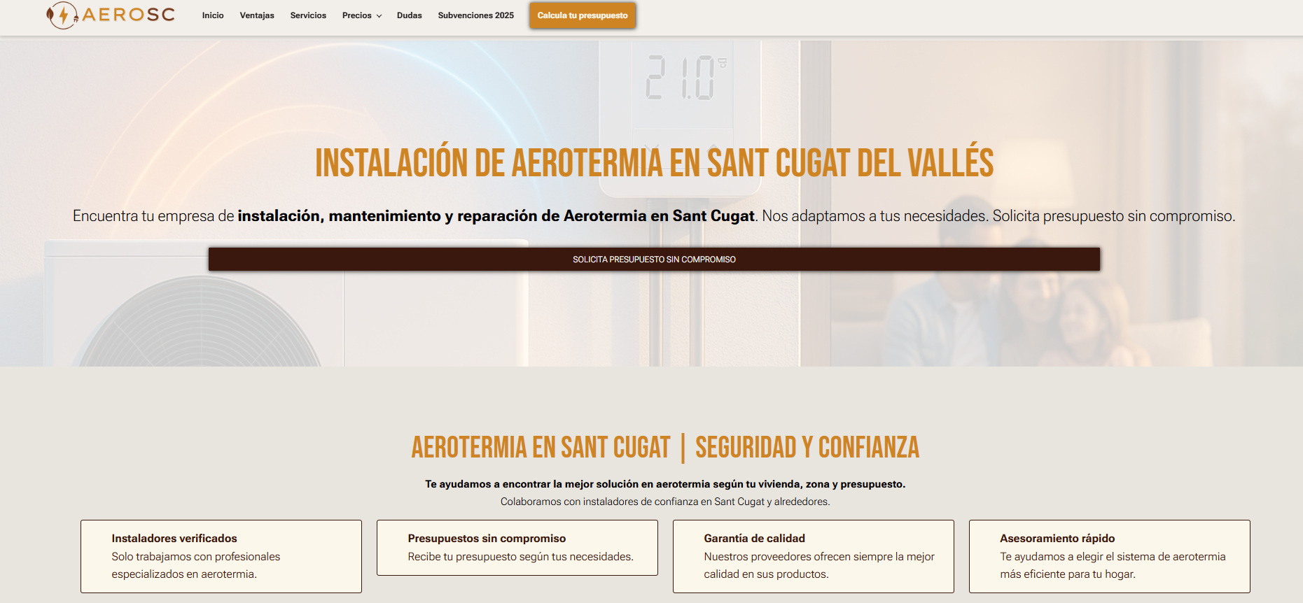 Web AeroSC Aerotermia